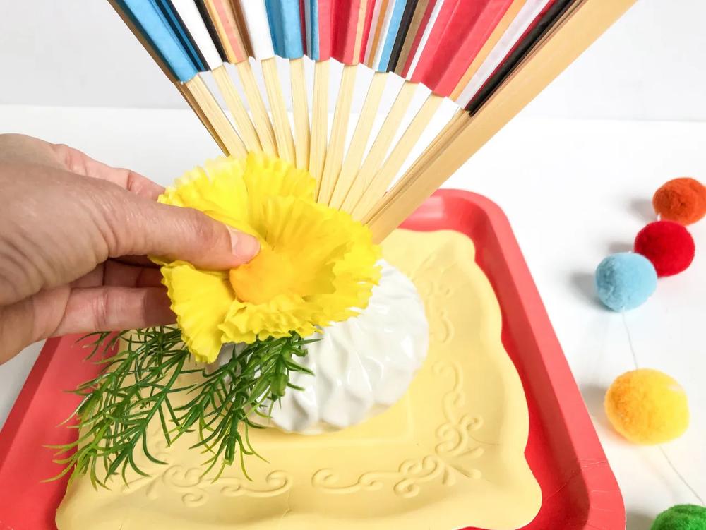 DIY Baby Shower Fiesta Centerpiece step 2 part 3