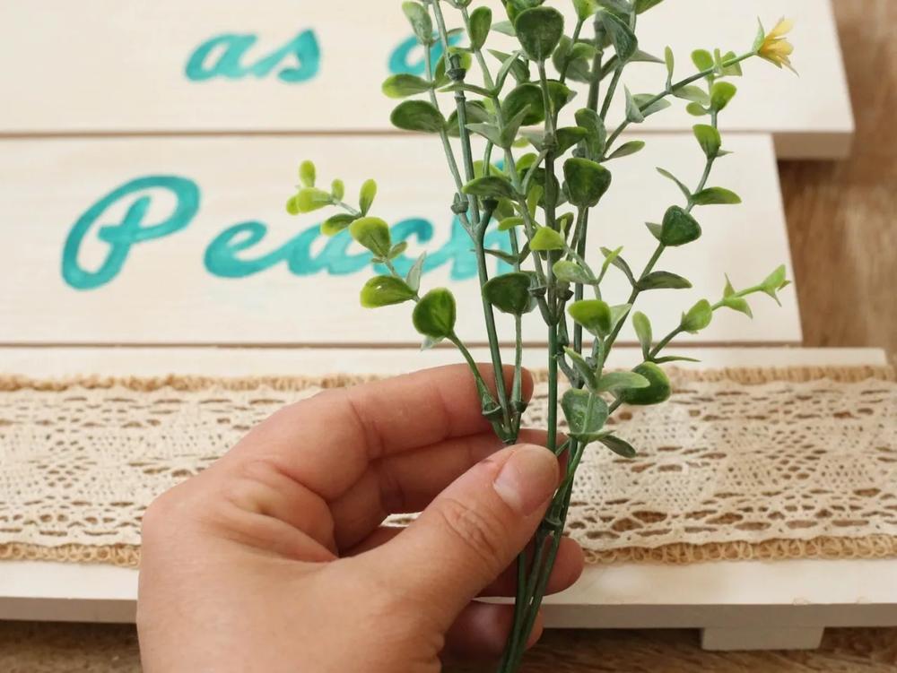Pretty as a Peach DIY Wood Sign step 8