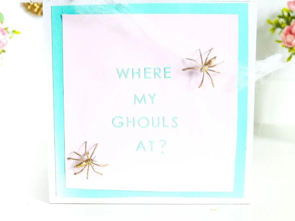 #SquadGhouls Bridal Shower DIY Skull Decor step 7