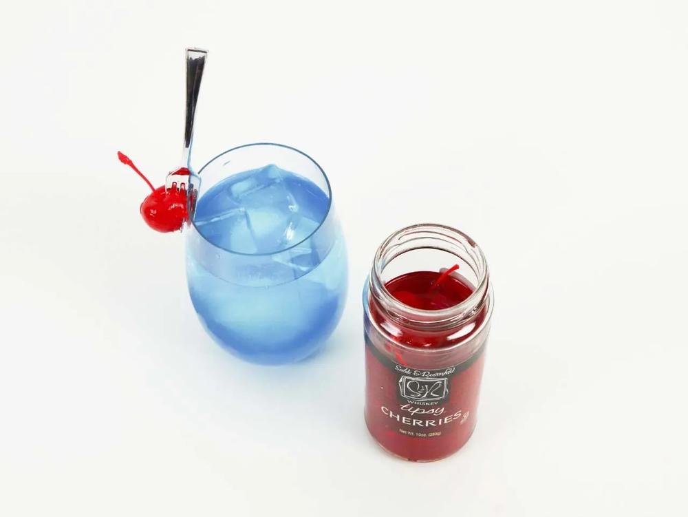 Blue Ombre Nautical Themed Cocktail step 6