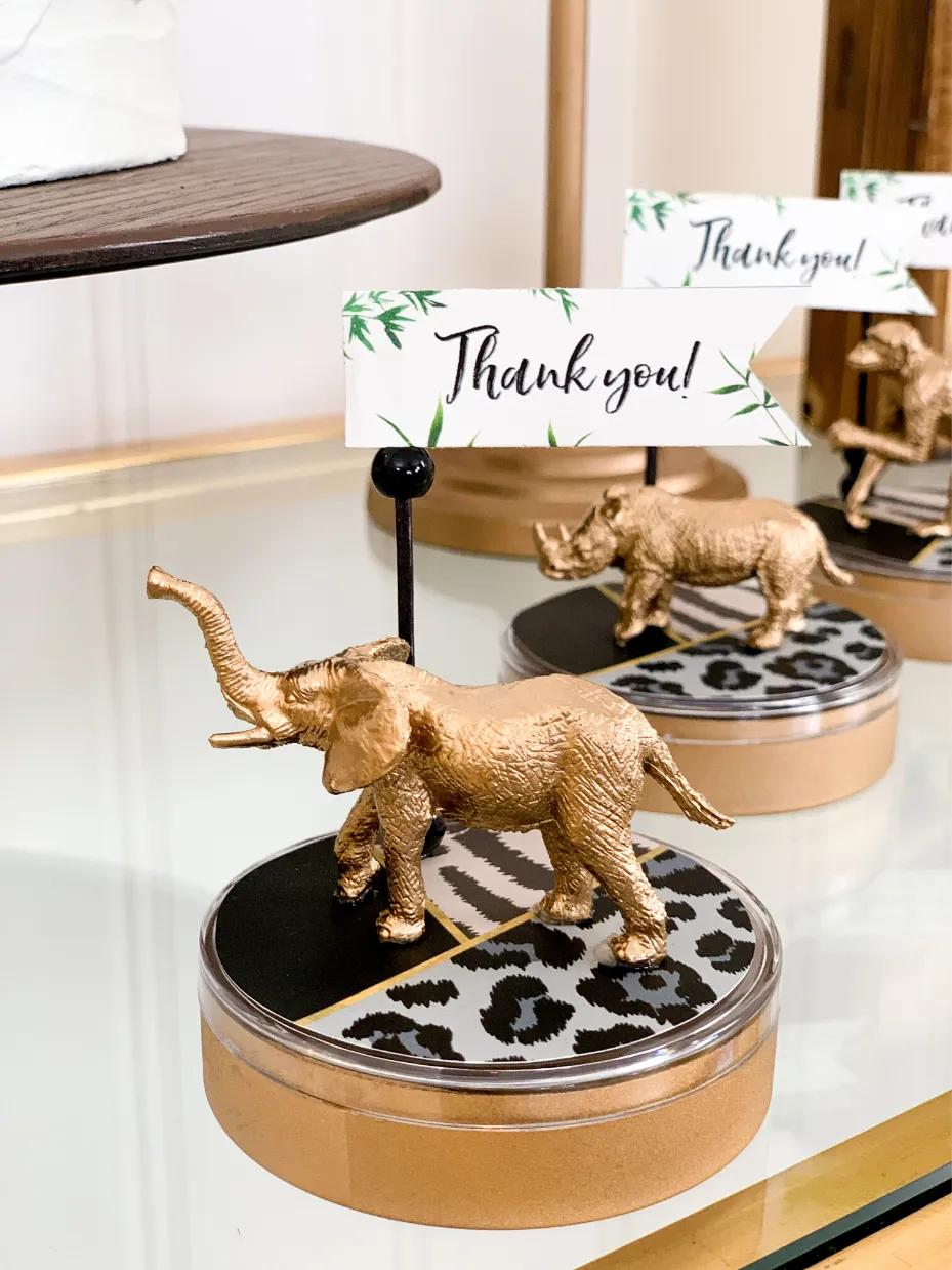 Boho Safari Baby Shower Printables step 4