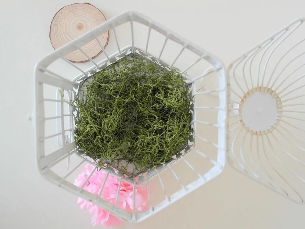 DIY Woodland Fairy Bird Cage Centerpiece step 5