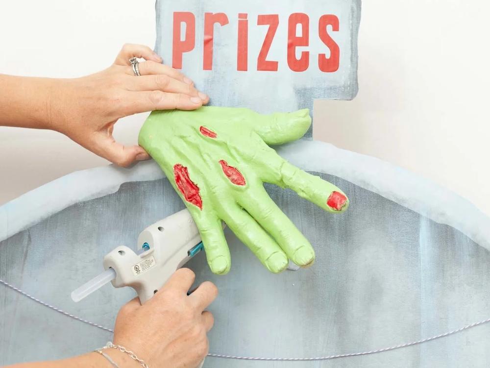 DIY Zombie Prize Station step 4