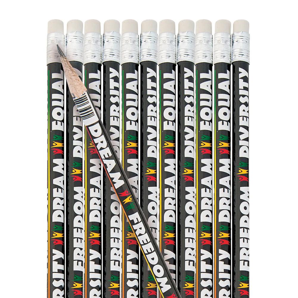 These diversity pencils are a great way to encourage diversity and equality during Black History Month.
