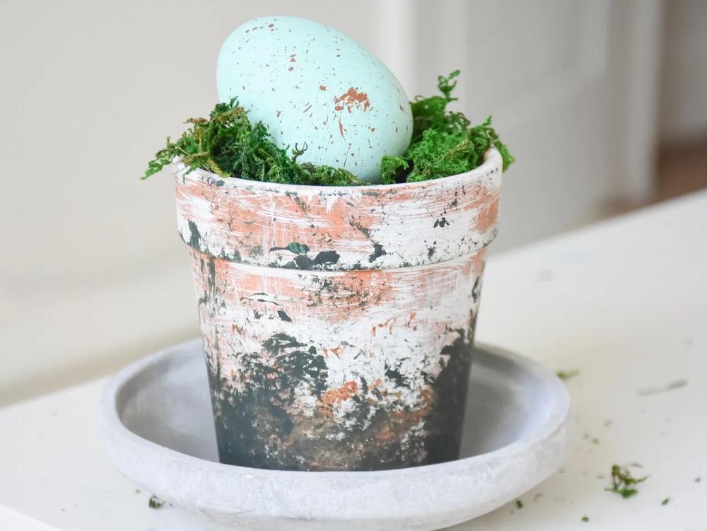 DIY Spring Entryway Decor Idea step 7