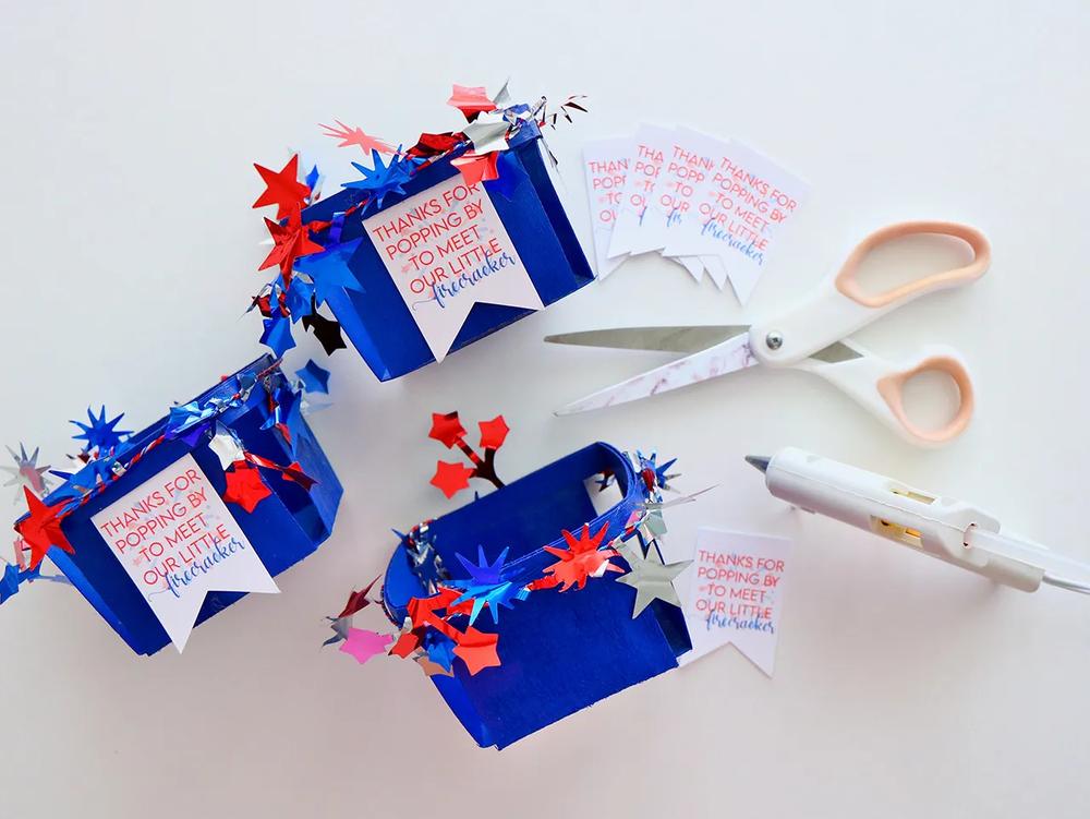 DIY 4th of July Firecracker Party Favors step 3
