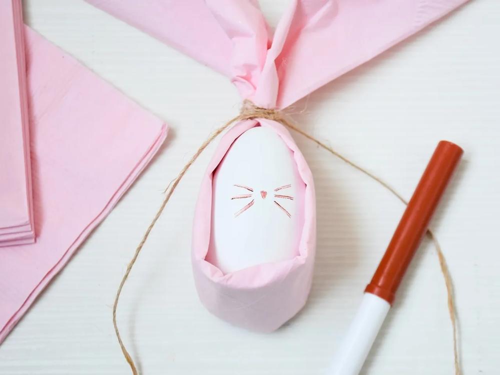 DIY Bunny Eggs step 6