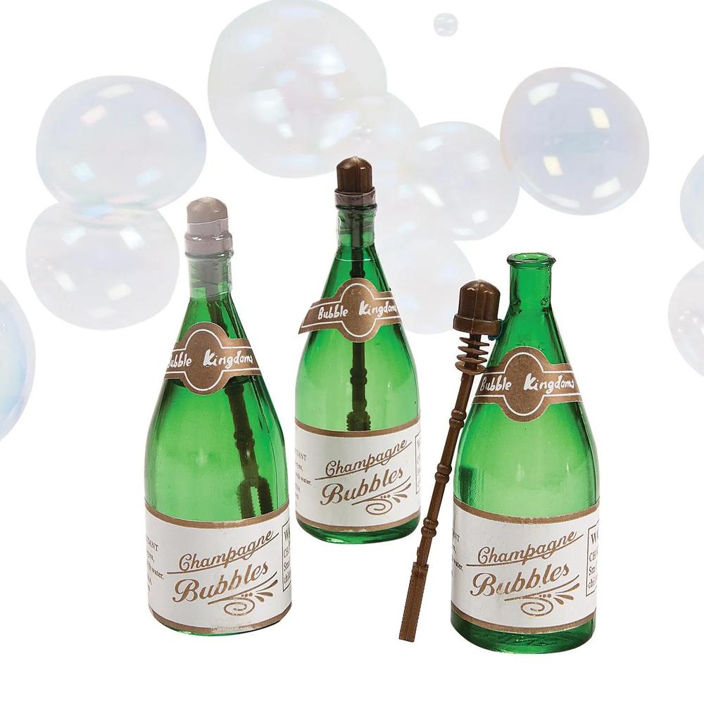 12 Pc Champagne Bubble Bottles 3 12