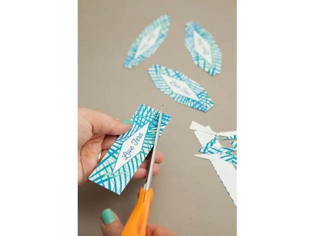DIY Love Fern Boho Wedding Favor step 2 part 2