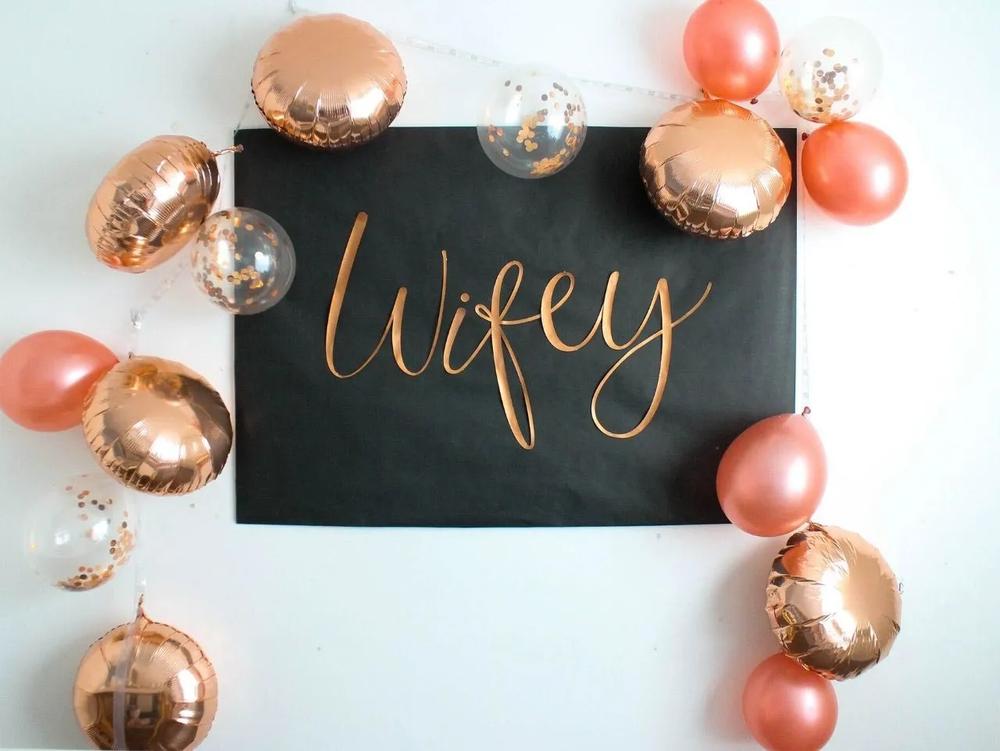 How to Make a Balloon Garland Backdrop step 6