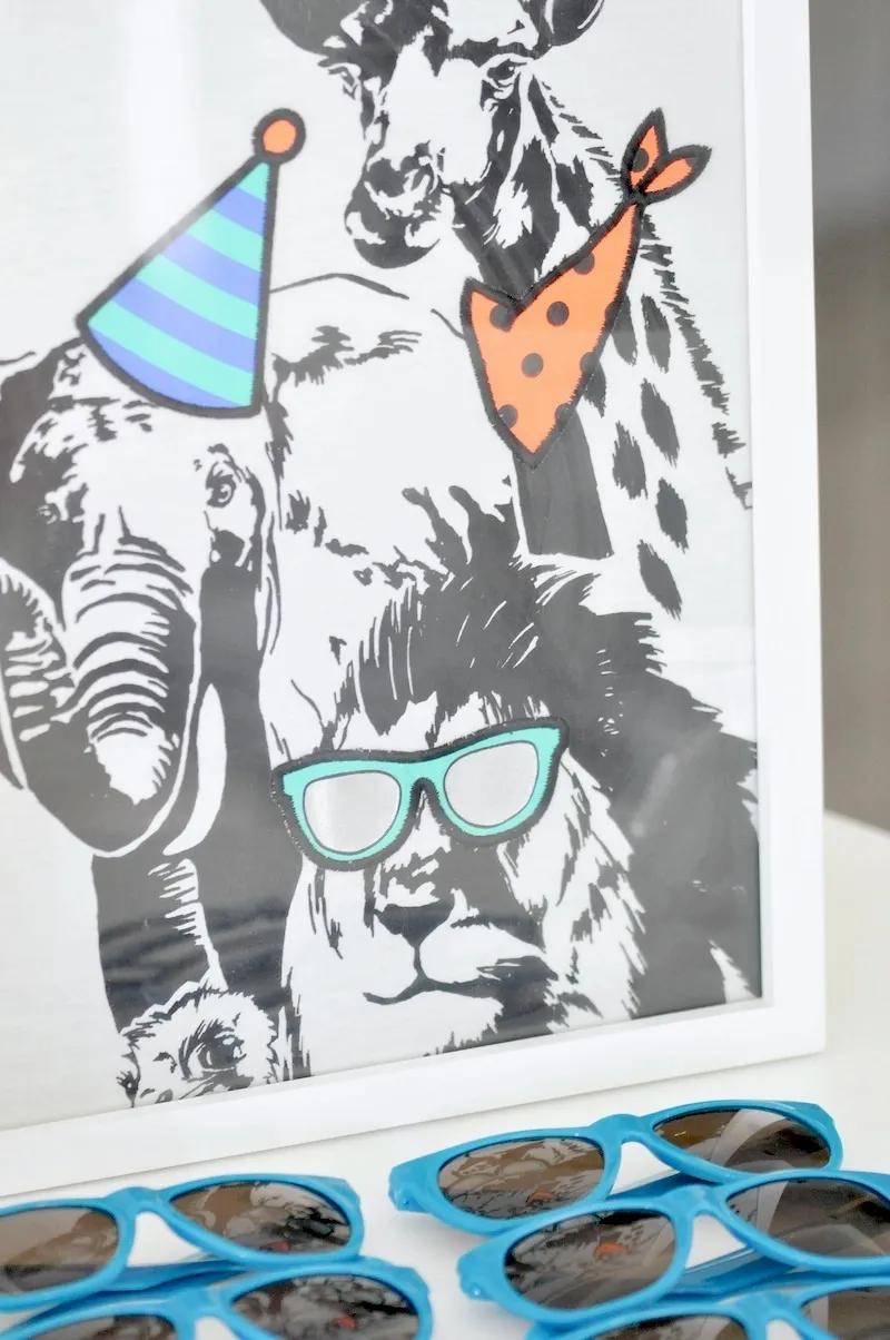 Wild ONE modern jungle 1st birthday party by Kara's Party Ideas for Oriental Trading Blog