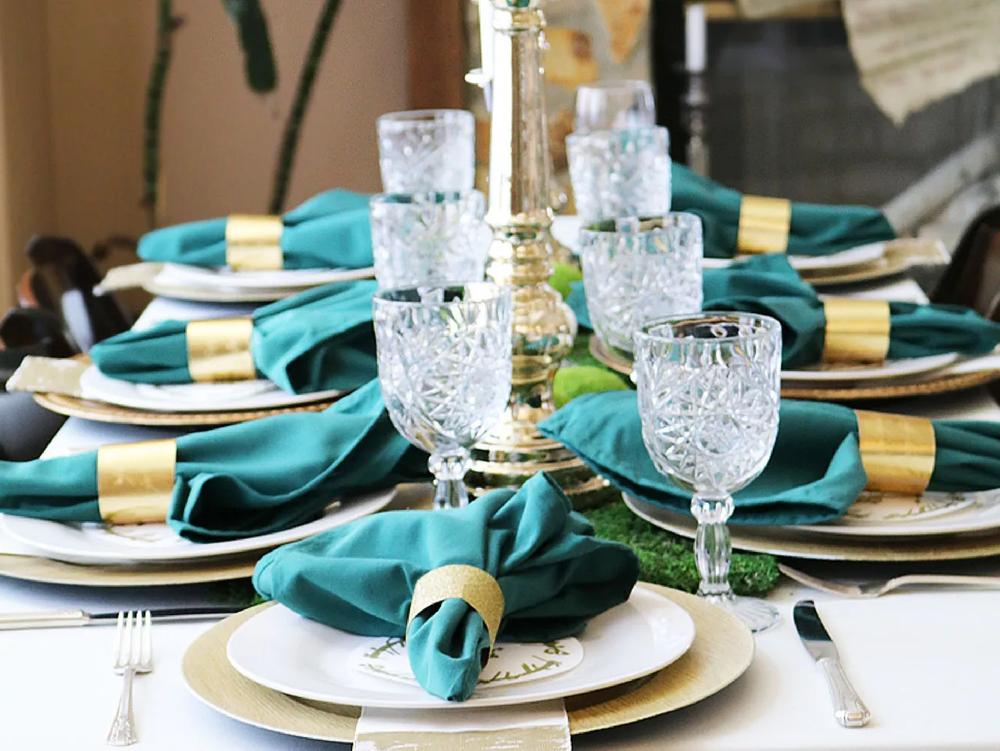How To Style a Shire Tablescape step 2