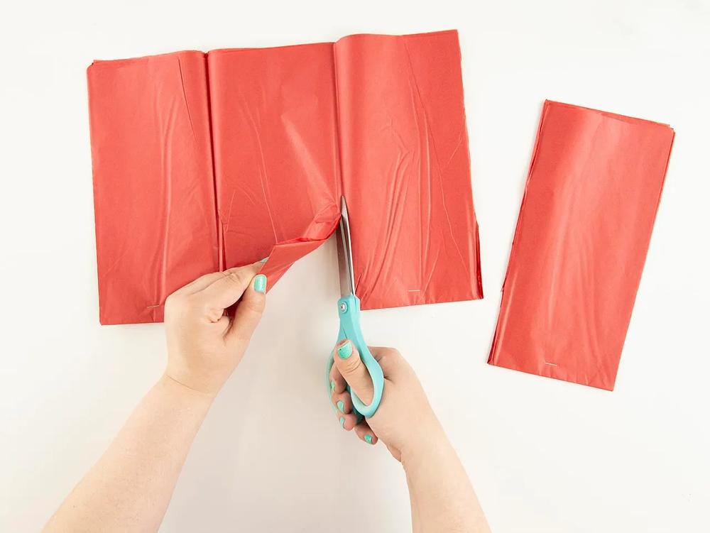 DIY Giant Poppy Flowers step 6 part 1