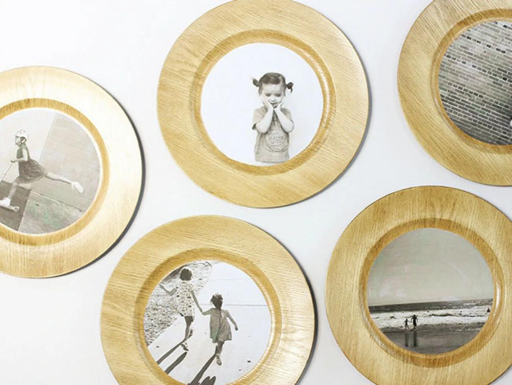 DIY Wood Charger Photo Wall Art step 5 part 1