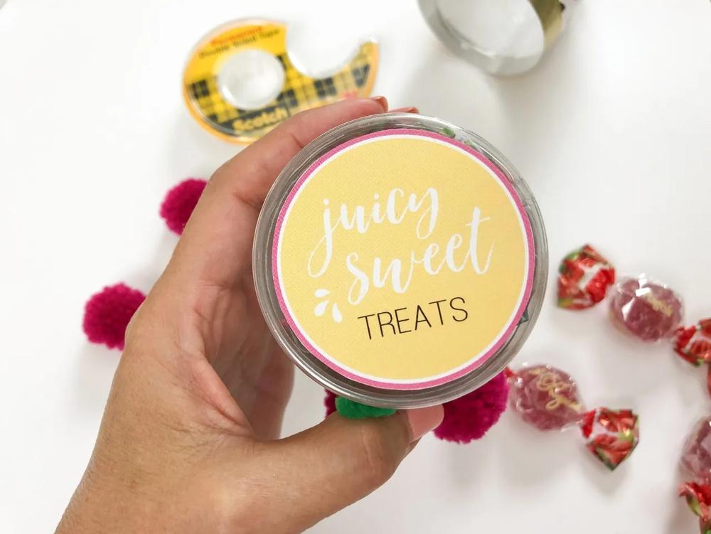 Tutti Frutti DIY Party Favors step 6 part 2