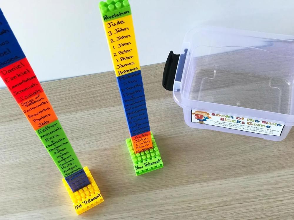 Books of the Bible Blocks Game step 5