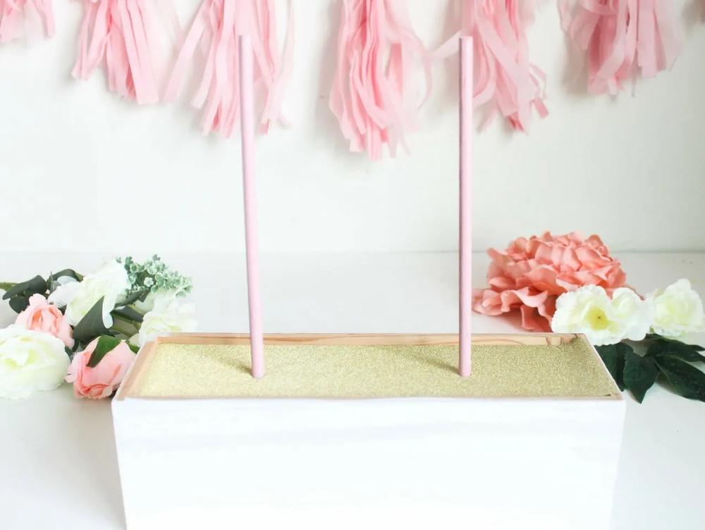 DIY Donut Tower Centerpiece step 4 part 3