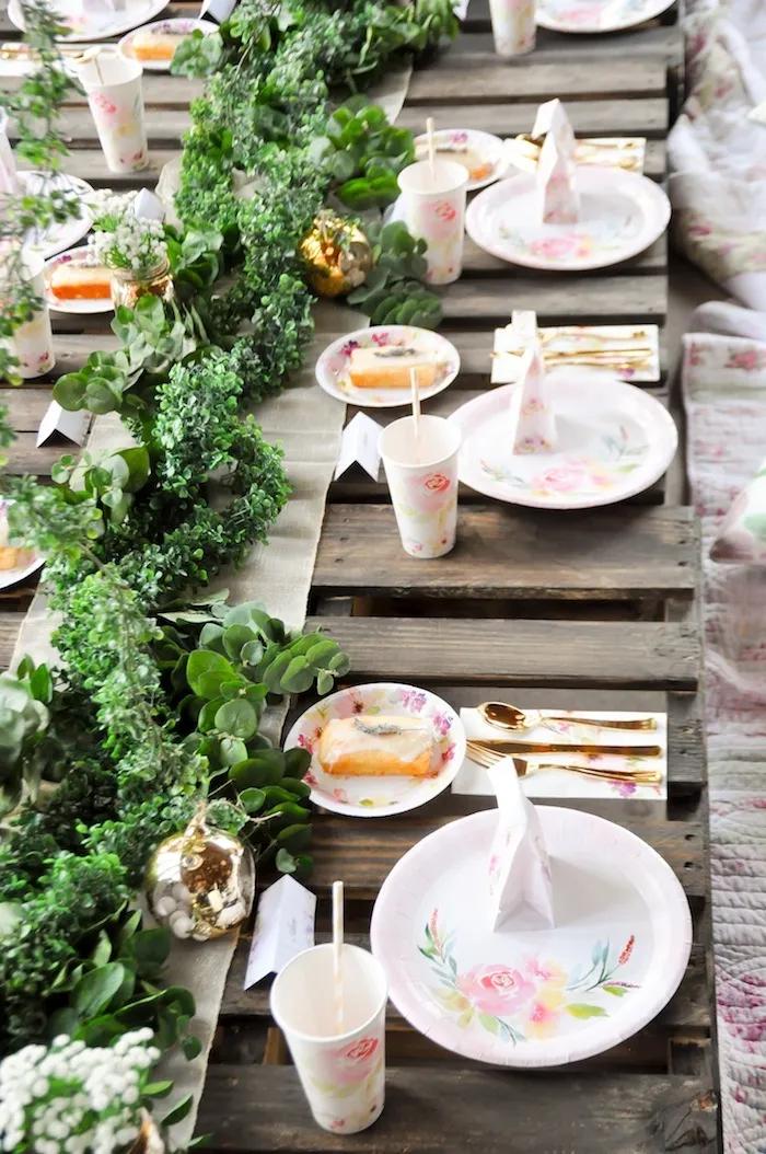 garden party bridal shower
