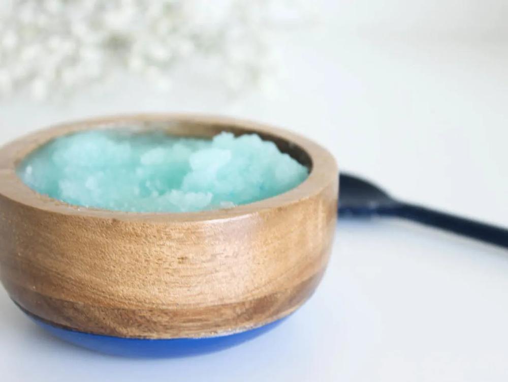 DIY Nautical Baby Shower Sugar Scrub Favor step 1