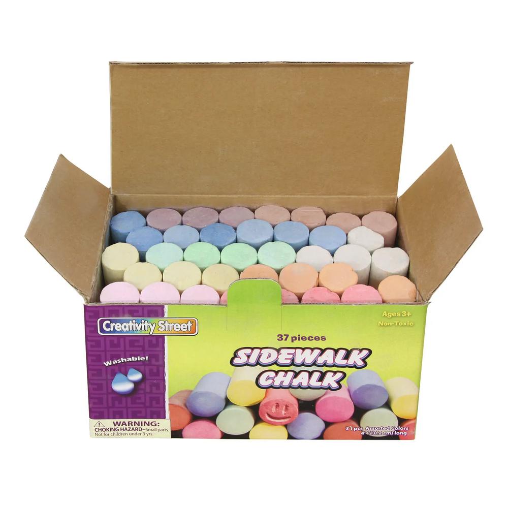 36 Pc 4 Sidewalk Chalk Assortment