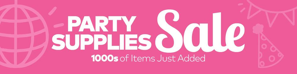 Party Supplies Sale