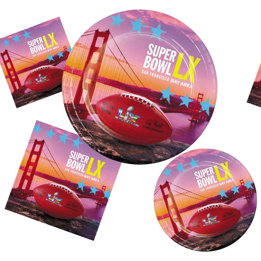 NFL Super Bowl 2026 Party Supplies | Oriental Trading