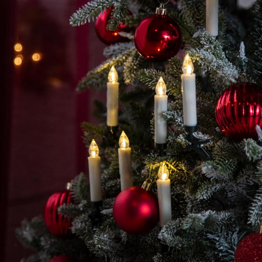 LED Light-Up Clip-On Candles - 15 Pc
