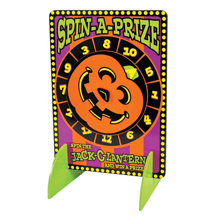 【レア】ハロウィン フランケンシュタイン ルーレット ゲーム スピンザホイール Halloween Spin the Jack-O'-Lantern Wood Prize Wheel | Oriental Trading