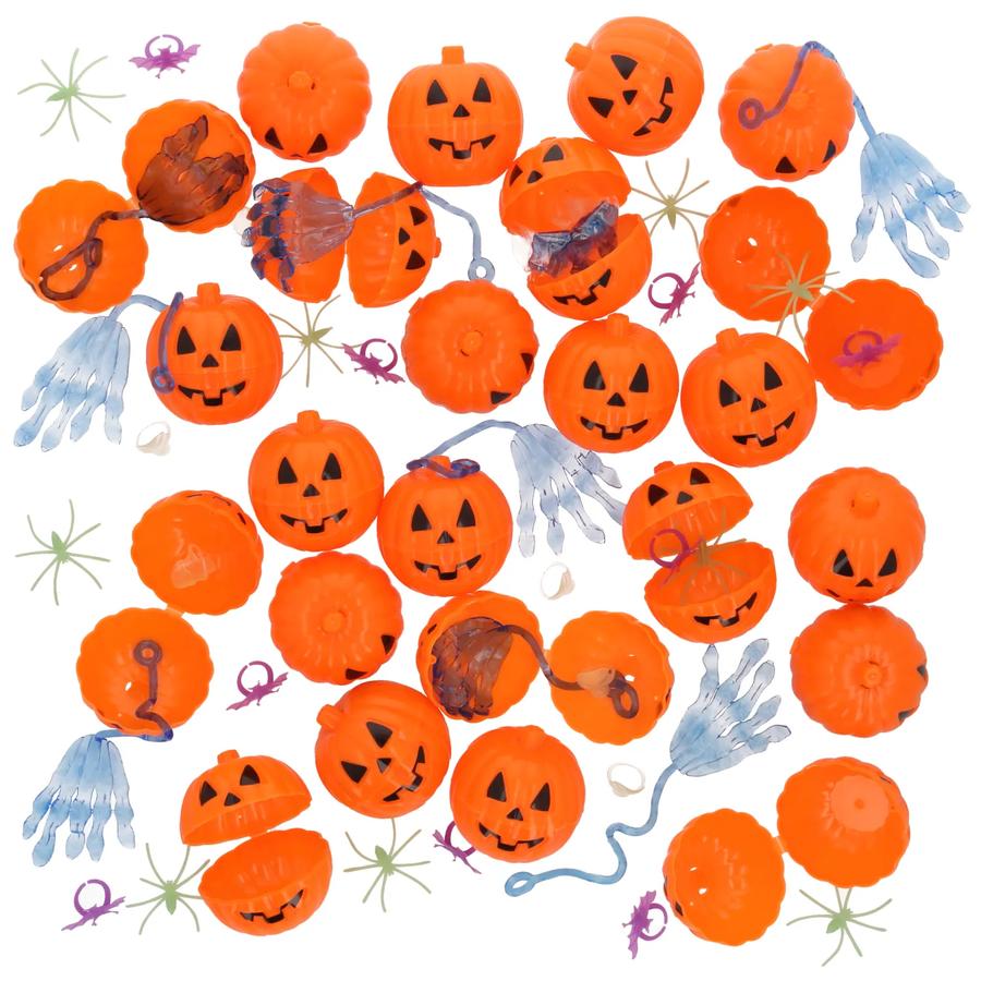 Halloween Toy-Filled Jack-O'-Lantern Handouts - 24 pc | Oriental