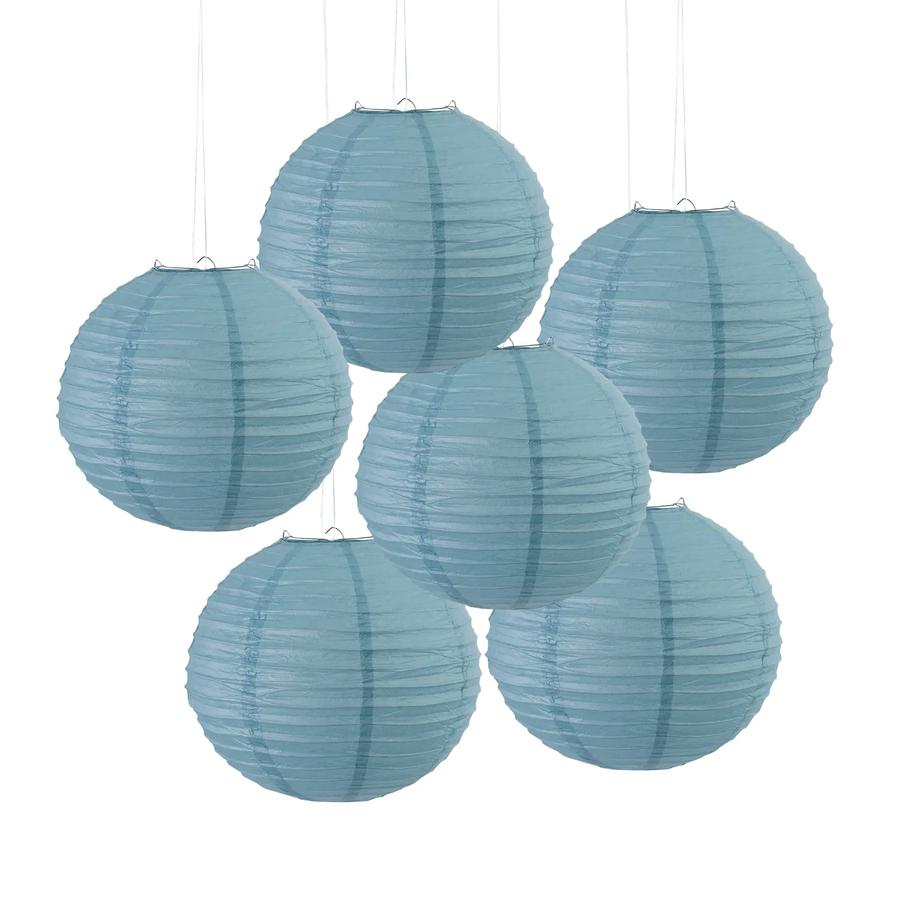 BEISHIDA Sage Green Gold Paper Lanterns 16Pcs 6/8/10Inch Round Chinese Lamp | Paper lanterns party decorations,Chinese/Japanese Paper Lanterns,Birthday, Wedding,Christmas,Bridal Home decorative outdoor
